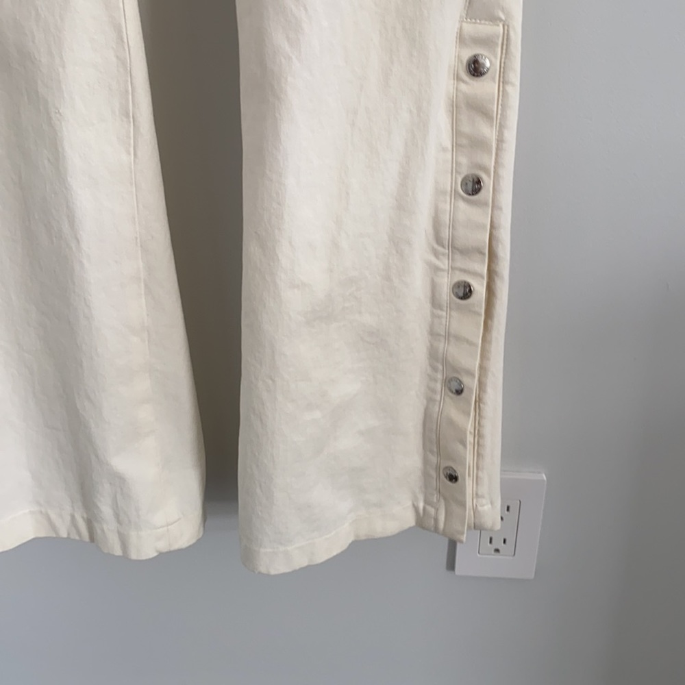 Michael Michael Kors wide leg pants cream - Picture 2 of 6